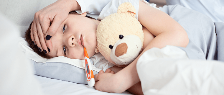 enfant malade